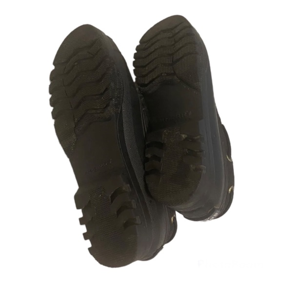 Sperry Top Sider Duck Shoes Womens Size 8.5 Black Rubber Soles - Picture 5 of 8